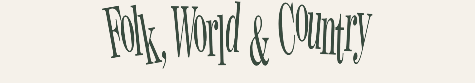 Rubrik till kategori: Folk, World & Country