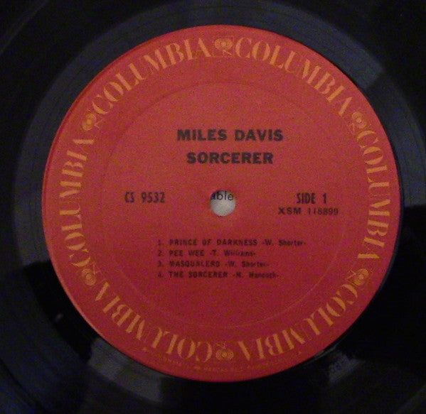 Miles Davis : Sorcerer (LP, Album, RE)