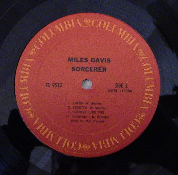 Miles Davis : Sorcerer (LP, Album, RE)