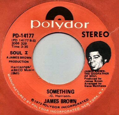 James Brown ~ Think / Something (Vinyl) - Djungel & Jazz