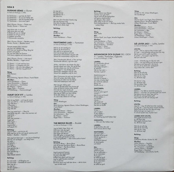 Various ~ Äventyrsmusikalen Fantomen (Vinyl) - Djungel & Jazz
