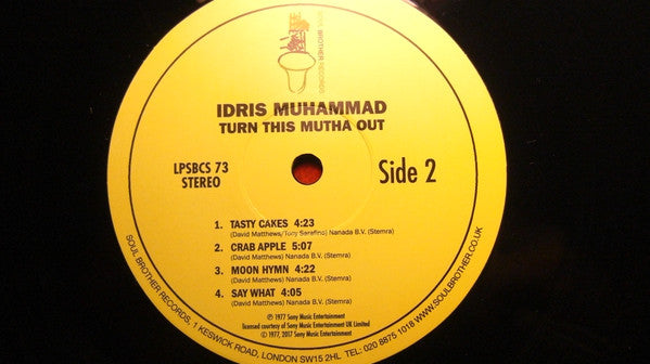 Idris Muhammad ~ Turn This Mutha Out (Vinyl) - Djungel & Jazz