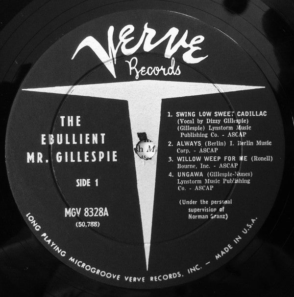 Dizzy Gillespie ~ The Ebullient Mr. Gillespie (Vinyl) - Djungel & Jazz