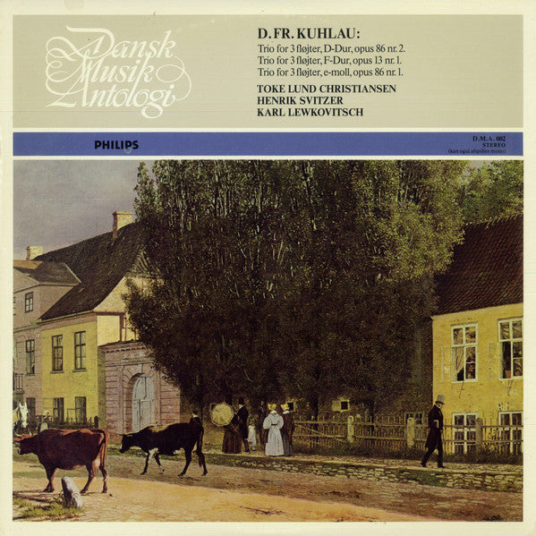 Daniel Friedrich Rudolph Kuhlau ~ Trio For 3 Fløjter (Vinyl) - Djungel & Jazz