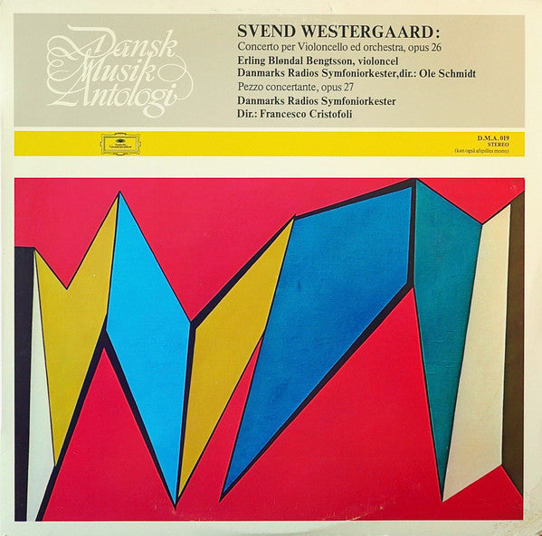 Svend Westergaard ~ Concerto Per Violoncello Ed Orchesta, Opus 26 / Pezzo Concertante, Opus 27 (Vinyl) - Djungel & Jazz