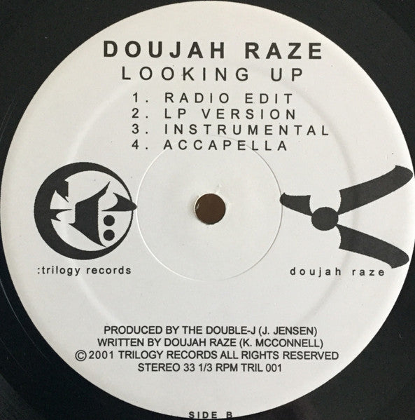 Doujah Raze ~ Hard Times / Looking Up (Vinyl) - Djungel & Jazz
