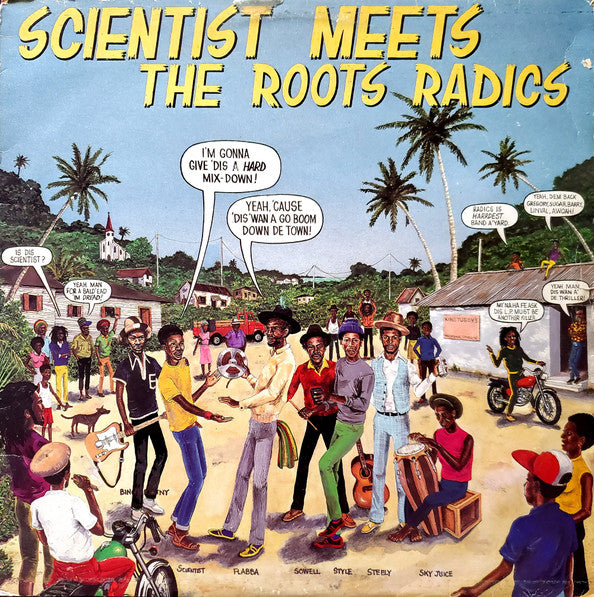 Scientist Meets The Roots Radics : Scientist Meets The Roots Radics (LP, Album)
