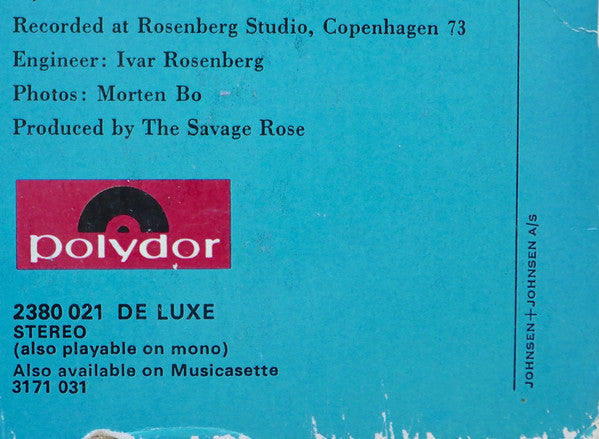 Savage Rose ~ Wild Child (Vinyl) - Djungel & Jazz