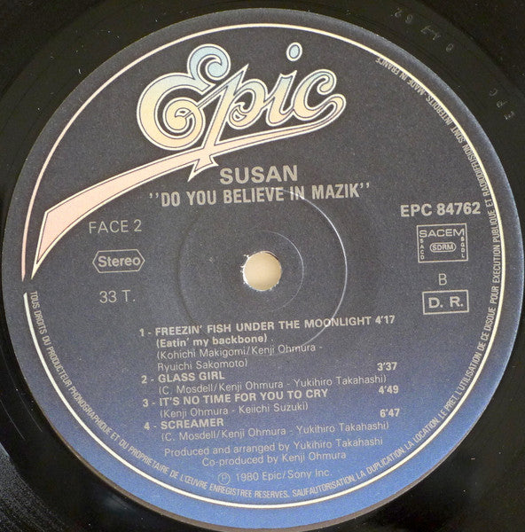 Susan : Do You Believe In Mazic (LP, Album)