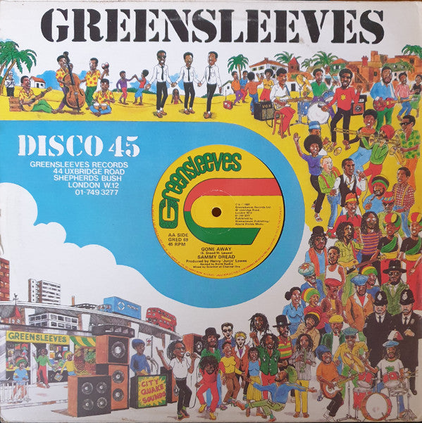 Don McCarlos & Captain Sinbad / Sammy Dread ~ I'm Not Crazy / Gone Away (Vinyl) - Djungel & Jazz