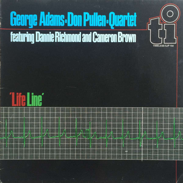 George Adams Don Pullen Quartet* : Life Line (LP, Album, Mono)