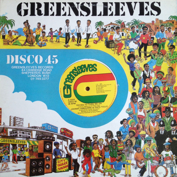 Johnny Osbourne & Papa Tullo / Roots Radics ~ Trying To Turn Me On / Turn On Dub (Vinyl) - Djungel & Jazz