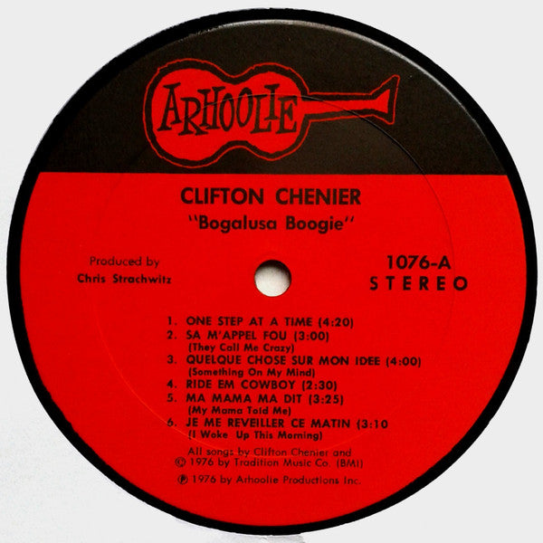 Clifton Chenier ~ Bogalusa Boogie (Vinyl) - Djungel & Jazz