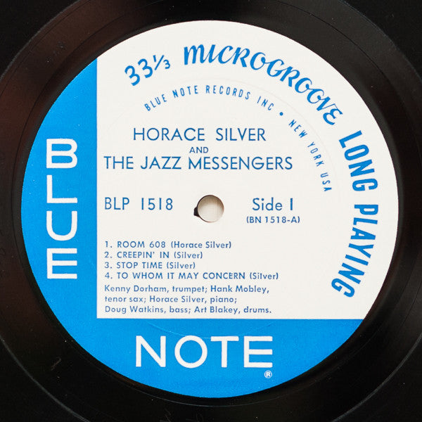 Horace Silver And Art Blakey & The Jazz Messengers : Horace Silver And The Jazz Messengers (LP, Comp, Mono, RP, NY )