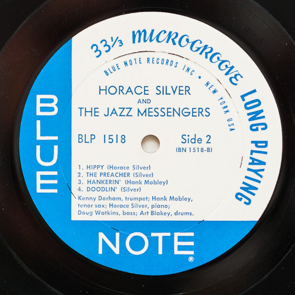 Horace Silver And Art Blakey & The Jazz Messengers : Horace Silver And The Jazz Messengers (LP, Comp, Mono, RP, NY )
