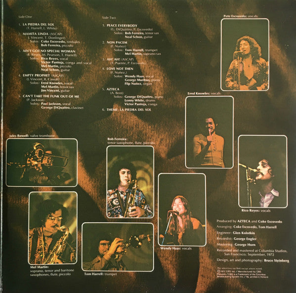 Azteca ~ Azteca (Vinyl) - Djungel & Jazz