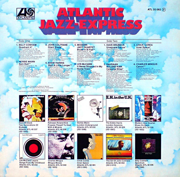 Various ~ Atlantic Jazz-Express (Vinyl) - Djungel & Jazz