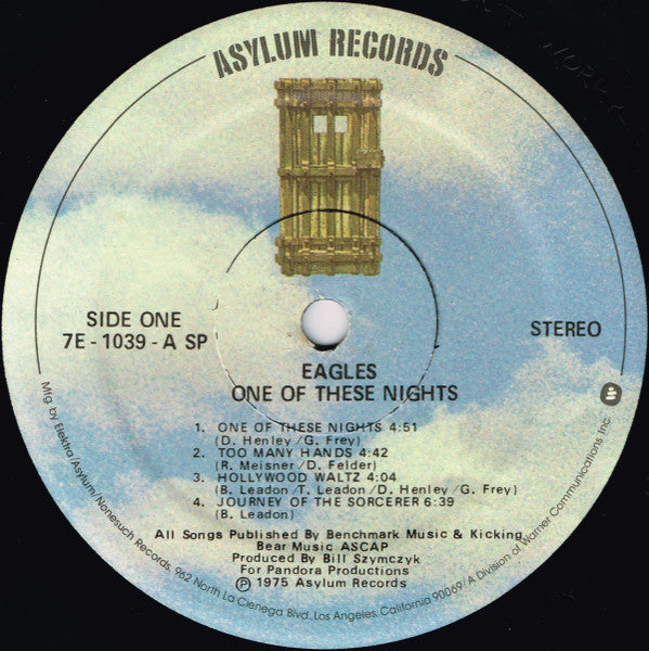 Eagles ~ One Of These Nights (Vinyl) - Djungel & Jazz