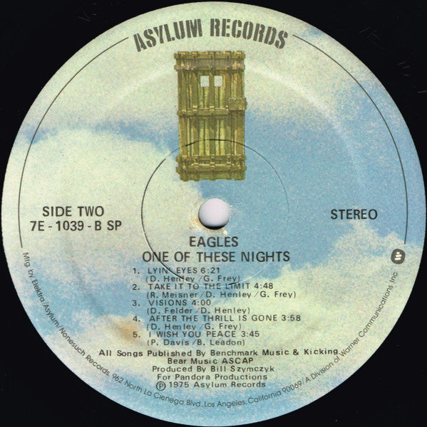 Eagles ~ One Of These Nights (Vinyl) - Djungel & Jazz