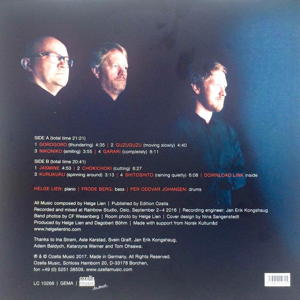 Helge Lien Trio ~ Guzuguzu (Vinyl) - Djungel & Jazz
