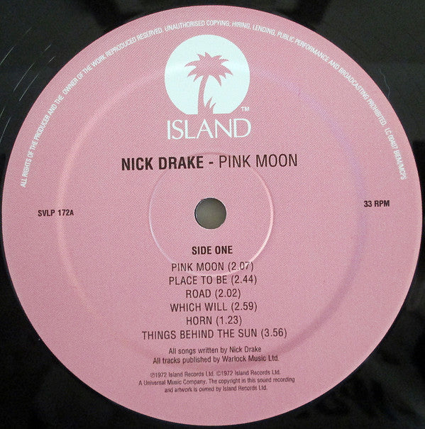 Nick Drake ~ Pink Moon (Vinyl) - Djungel & Jazz