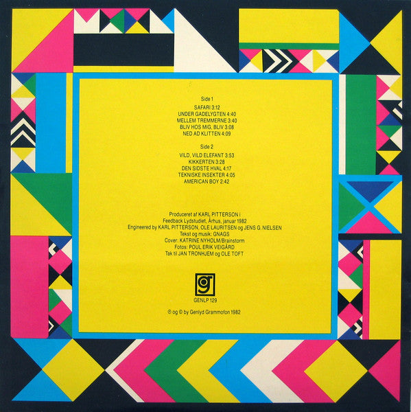 Gnags ~ Safari (Vinyl) - Djungel & Jazz