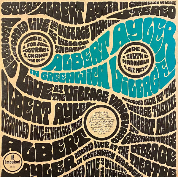 Albert Ayler ~ In Greenwich Village (Vinyl) - Djungel & Jazz
