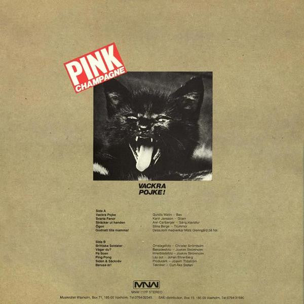 Pink Champagne : Vackra Pojke (LP, Album)