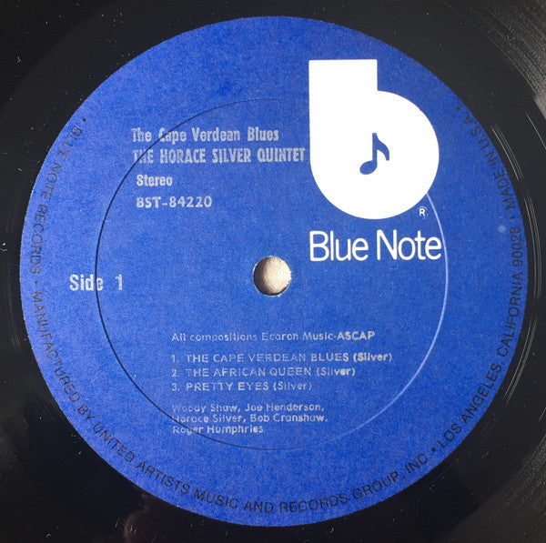 The Horace Silver Quintet Plus J.J. Johnson ~ The Cape Verdean Blues (Vinyl) - Djungel & Jazz
