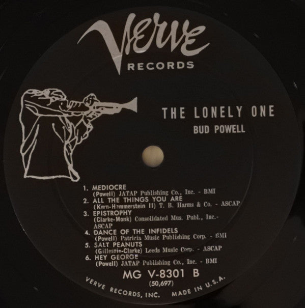 Bud Powell ~ The Lonely One (Vinyl) - Djungel & Jazz