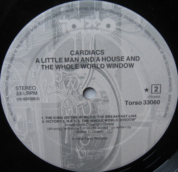 Cardiacs ~ A Little Man And A House And The Whole World Window (Vinyl) - Djungel & Jazz
