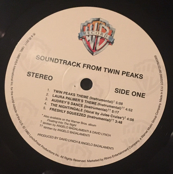 Angelo Badalamenti ~ Music From Twin Peaks (Vinyl) - Djungel & Jazz