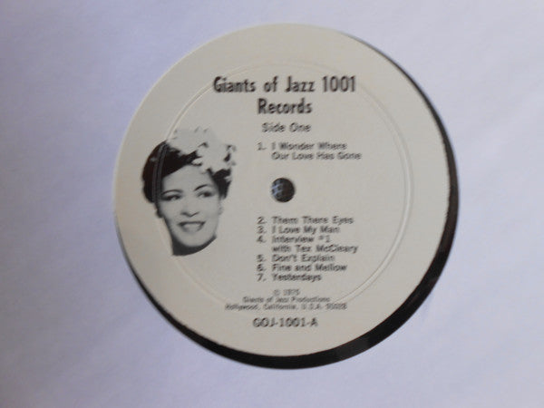 Billie Holiday ~ I Wonder Where Our Love Has Gone (Vinyl) - Djungel & Jazz