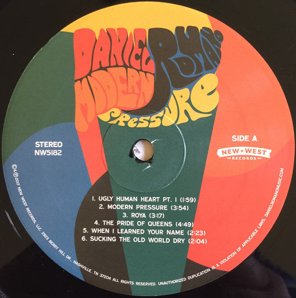Daniel Romano ~ Modern Pressure (Vinyl) - Djungel & Jazz