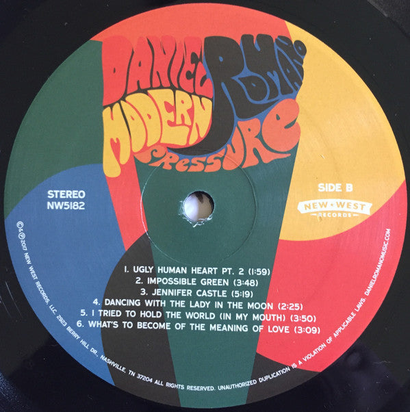 Daniel Romano ~ Modern Pressure (Vinyl) - Djungel & Jazz