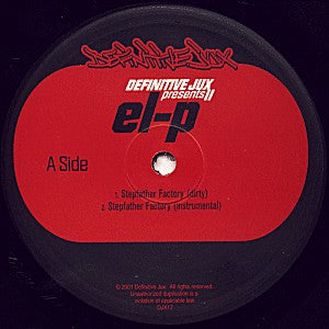 El-P : Stepfather Factory (12", Ltd)