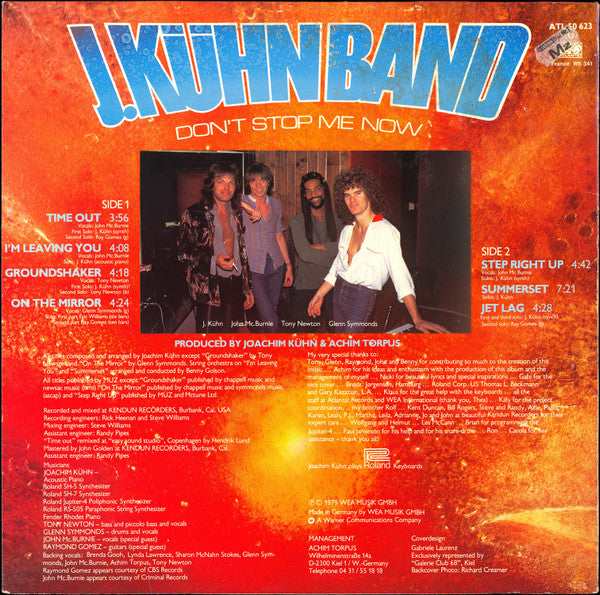 J. Kühn Band ~ Don't Stop Me Now (Vinyl) - Djungel & Jazz