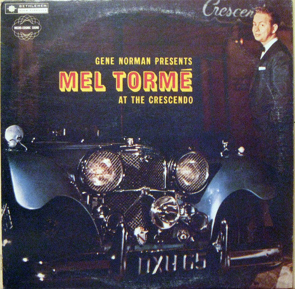 Mel Tormé ~ Gene Norman Presents Mel Torme At The Crescendo (Vinyl) - Djungel & Jazz