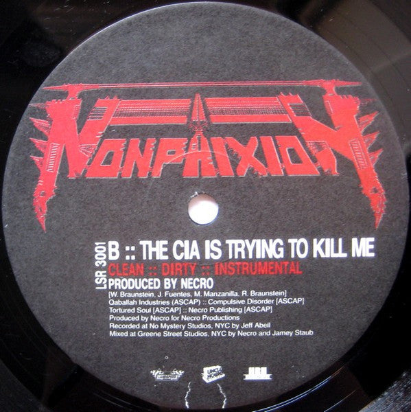 Non Phixion ~ Rock Stars / The C.I.A. Is Trying To Kill Me (Vinyl) - Djungel & Jazz