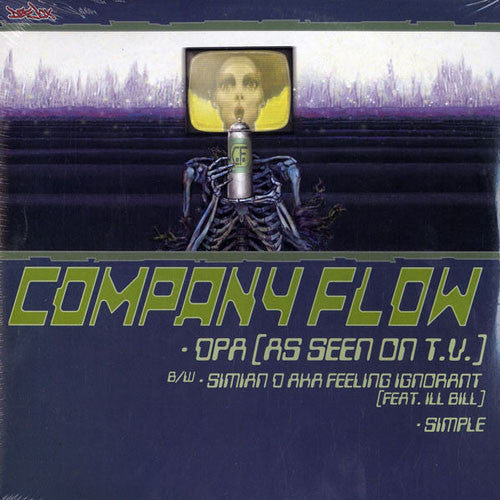 Company Flow / Cannibal Ox ~ DPA (As Seen On T.V.) / Iron Galaxy (Vinyl) - Djungel & Jazz