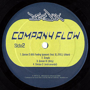 Company Flow / Cannibal Ox ~ DPA (As Seen On T.V.) / Iron Galaxy (Vinyl) - Djungel & Jazz