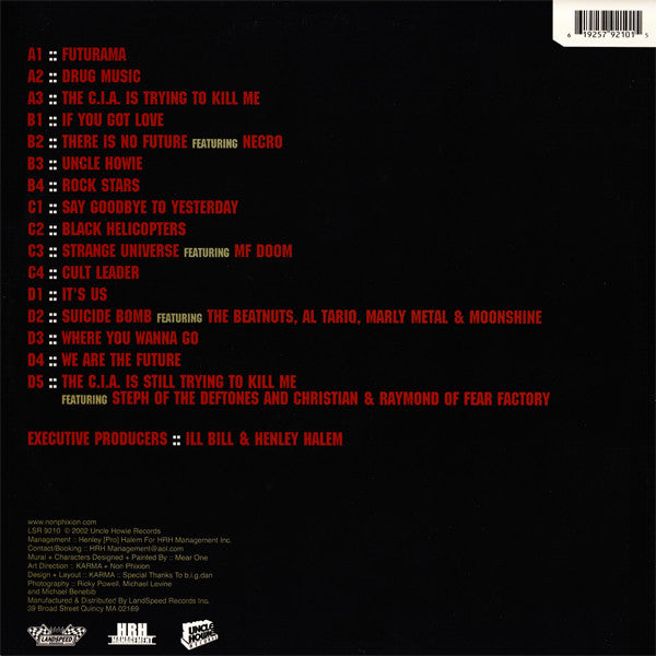 Non Phixion : The Future Is Now (2xLP, Album, Gat)