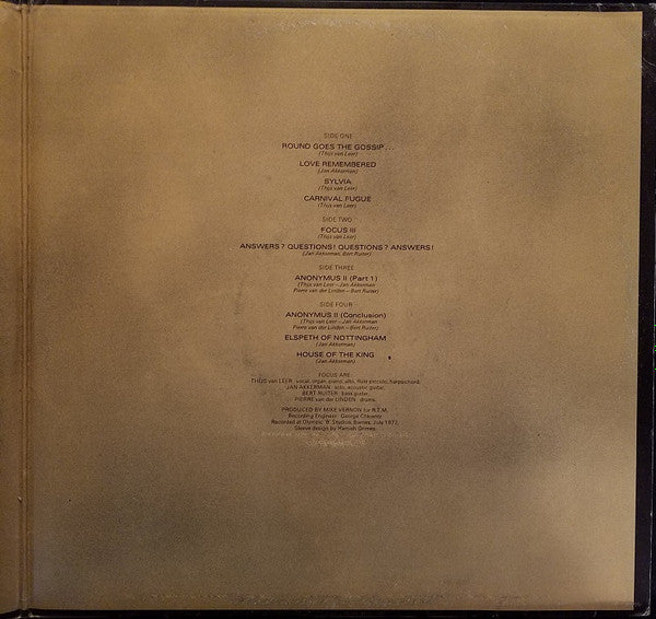 Focus ~ Focus 3 (Vinyl) - Djungel & Jazz