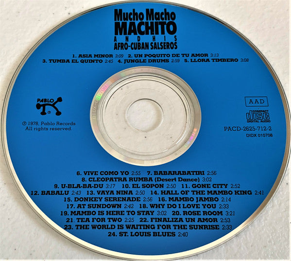 Machito & His Afro-Cubans ~ Mucho Macho (Vinyl) - Djungel & Jazz