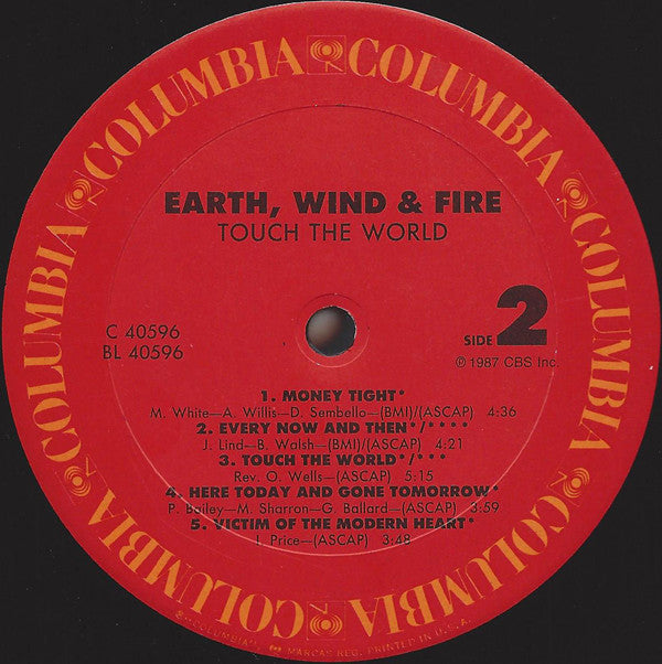 Earth, Wind & Fire ~ Touch The World (Vinyl) - Djungel & Jazz
