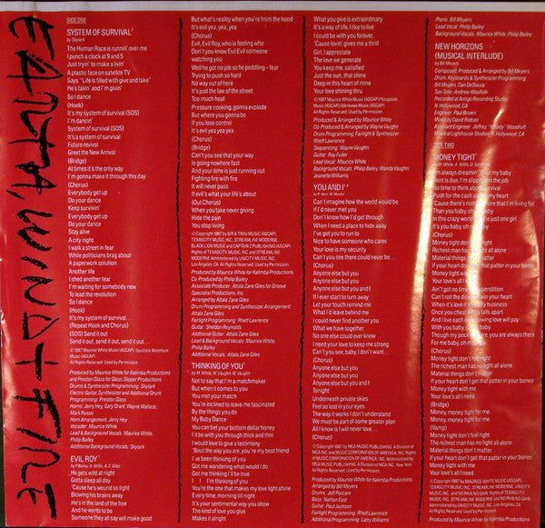 Earth, Wind & Fire ~ Touch The World (Vinyl) - Djungel & Jazz