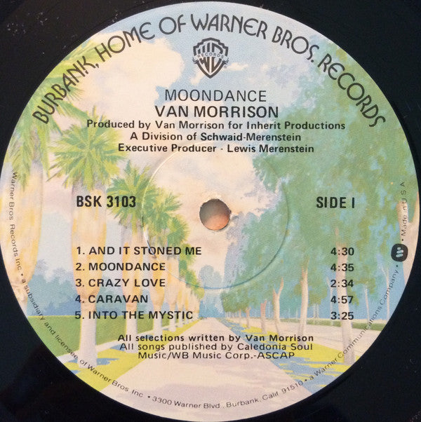 Van Morrison ~ Moondance (Vinyl) - Djungel & Jazz