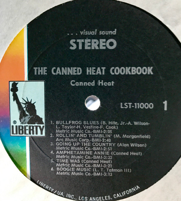 Canned Heat ~ The Canned Heat Cook Book (The Best Of Canned Heat) (Vinyl) - Djungel & Jazz