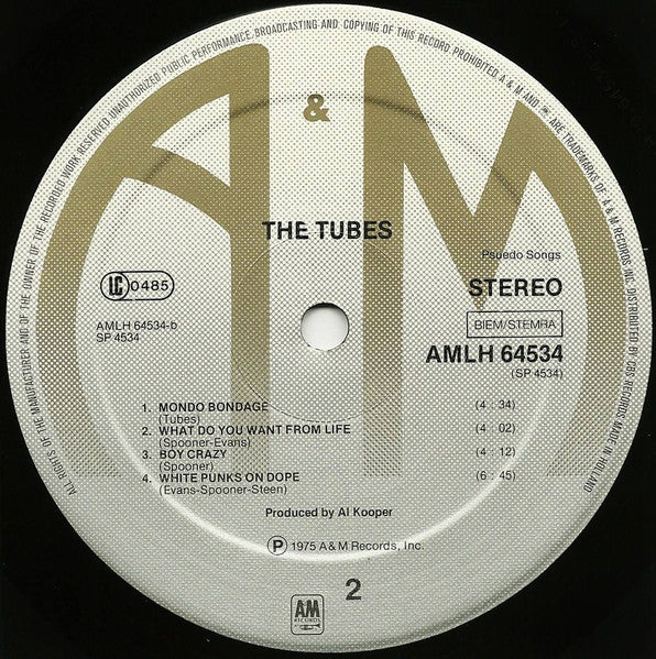 The Tubes ~ The Tubes (Vinyl) - Djungel & Jazz