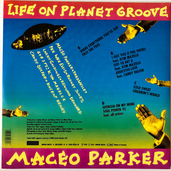 Maceo Parker ~ Life On Planet Groove (Vinyl) - Djungel & Jazz